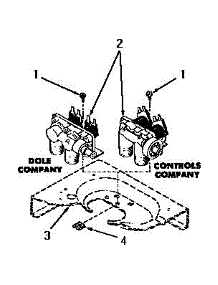 12 - Mixing Valve parts for Amana Washer DA3691 from AppliancePartsPros.com