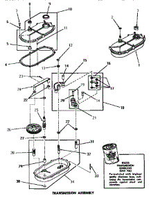 24 - Transmission Assy parts for Amana Washer DA6071 from AppliancePartsPros.com