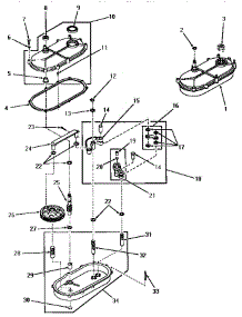 25 - Transmission Assy parts for Amana Washer DA6111 from AppliancePartsPros.com