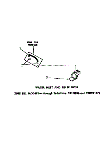 24 - Water Inlet And Filler Hose parts for Amana Washer DA6121 from AppliancePartsPros.com