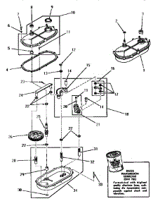 21 - Transmission Assy parts for Amana Washer DA6201 from AppliancePartsPros.com