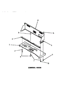13 - Control Hood parts for Amana Washer DA6223 from AppliancePartsPros.com