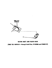 28 - Water Inlet & Filler Hose parts for Amana Washer DA6223 from AppliancePartsPros.com