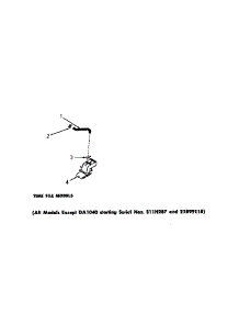 29 - Water Inlet & Filler Hose parts for Amana Washer DA6223 from AppliancePartsPros.com