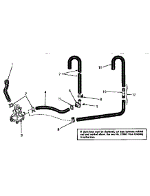 13 - Drain parts for Amana Washer DA6250 from AppliancePartsPros.com
