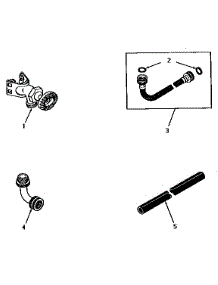 04 - Accessories parts for Amana Washer DA6251 from AppliancePartsPros.com