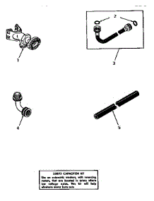 02 - Accessories parts for Amana Washer DA9000 from AppliancePartsPros.com