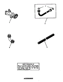 05 - Accessories parts for Amana Washer DA9011 from AppliancePartsPros.com