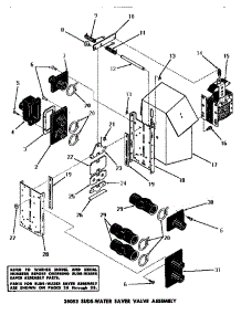 05 - 25053 Suds-Water Saver Valve Assy parts for Amana Washer DA9043 from AppliancePartsPros.com