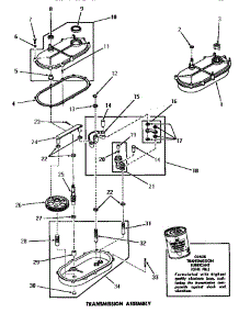 24 - Transmission Assy parts for Amana Washer DA9101 from AppliancePartsPros.com