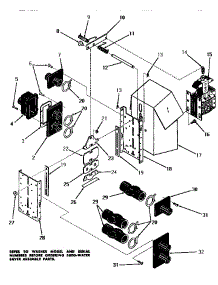 05 - 25053 Suds-Water Saver Valve Assy parts for Amana Washer DA9103 from AppliancePartsPros.com