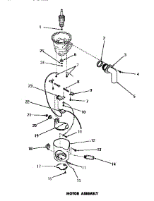 02 - Motor Assy parts for Amana Washer DB7221N from AppliancePartsPros.com