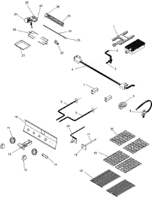02 - Controls parts for Dynasty Grill DBQ55TAP from AppliancePartsPros.com
