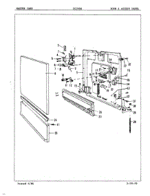 04 - Door & Access Panel parts for Maytag Dishwasher DC24B6 from AppliancePartsPros.com