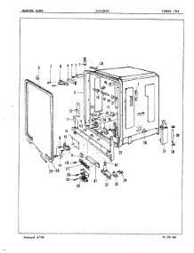 06 - Inner Tub parts for Maytag Dishwasher DC24B6R from AppliancePartsPros.com
