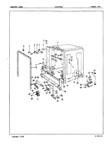 07 - Pump & Motor parts for Maytag Dishwasher DC24D6A from AppliancePartsPros.com