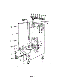 04 - Frame Parts parts for Maytag Dishwasher DC24D6-A from AppliancePartsPros.com