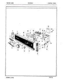 02 - Control Panel parts for Maytag Dishwasher DC24D6A1 from AppliancePartsPros.com