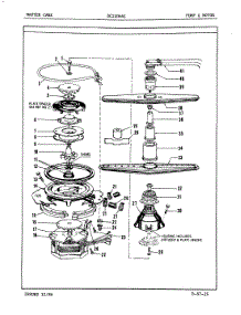 07 - Pump & Motor parts for Maytag Dishwasher DC24D6A1 from AppliancePartsPros.com