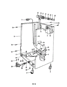 04 - Frame Parts parts for Maytag Dishwasher DC24H6 from AppliancePartsPros.com