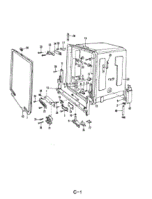 07 - Tub parts for Maytag Dishwasher DC24H6 from AppliancePartsPros.com