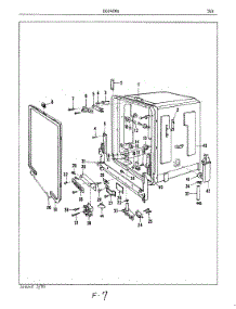 07 - Tub parts for Maytag Dishwasher DC24H6A from AppliancePartsPros.com