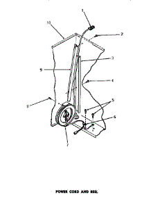 12 - Power Cord & Reel parts for Amana Dishwasher DC5610 from AppliancePartsPros.com