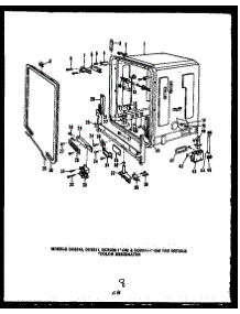 06 - Page 4 parts for Amana Dishwasher DCR21101HOM / DCR21101H-O from AppliancePartsPros.com