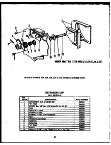 02 - Detergent Cup parts for Amana Dishwasher DCR2111VOK from AppliancePartsPros.com