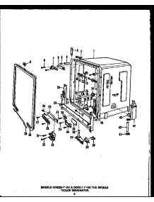 06 - Page 3 parts for Amana Dishwasher DCR2111VOK from AppliancePartsPros.com