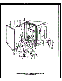 02 - Page 3 parts for Amana Dishwasher DCR22501COS from AppliancePartsPros.com