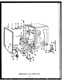05 - Page 4 parts for Amana Dishwasher DCS21101AOA from AppliancePartsPros.com