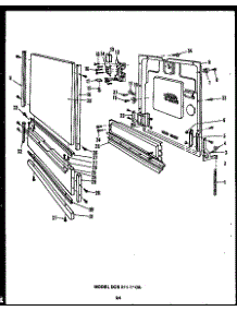 04 - Page 12 parts for Amana Dishwasher DCS2111COA / DCS21101COA from AppliancePartsPros.com