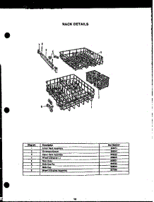 07 - Rack Details parts for Amana Dishwasher DCS-415-1D / DCS-415-1 D from AppliancePartsPros.com