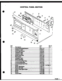 08 - Page 1 parts for Amana Oven DDO-692A from AppliancePartsPros.com