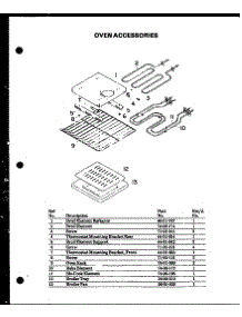 07 - Oven Accessories parts for Amana Oven DDO-692E from AppliancePartsPros.com