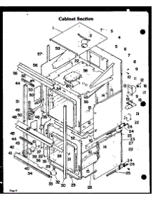 02 - Cabinet Section parts for Amana Oven DDO-790 from AppliancePartsPros.com
