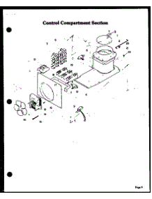 03 - Control Compartment Section parts for Amana Oven DDO-790 from AppliancePartsPros.com