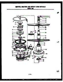 05 - Motor parts for Amana Dishwasher DDW190/MN04 from AppliancePartsPros.com