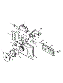 04 - Rinse Aid & Soap Dispenser parts for Amana Dishwasher DDW361RAB from AppliancePartsPros.com
