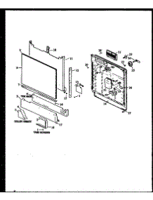 02 - Page 2 parts for Amana Dishwasher DDW950B / P1173710W from AppliancePartsPros.com