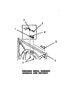 08 - Drum Light & Cover Plate parts for Amana Dryer DE1020 from AppliancePartsPros.com