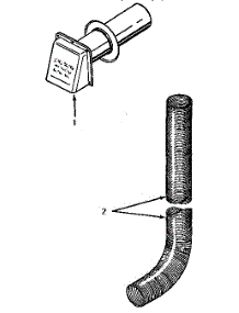 10 - To Vent Dryer To The Outdoors parts for Amana Dryer DE1160 from AppliancePartsPros.com