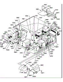 03 - Interior Electrical parts for Amana Microwave DE1200I / P1300501M from AppliancePartsPros.com