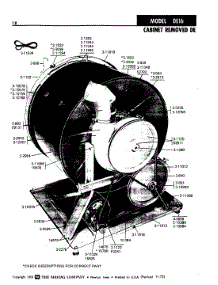 02 - Cabinet Removed parts for Maytag Dryer DE16CT from AppliancePartsPros.com