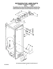 02 - Refrigerator Liner Parts parts for Maytag Refrigerator AC2228HEKB13 from AppliancePartsPros.com