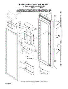 06 - Refrigerator Door Parts parts for Maytag Refrigerator AC2228HEKB13 from AppliancePartsPros.com