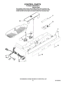 10 - Control Parts parts for Maytag Refrigerator AS2626GEKS14 from AppliancePartsPros.com
