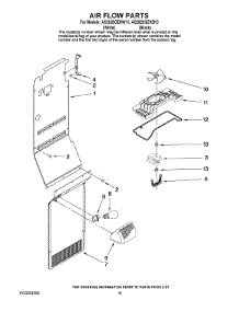 09 - Air Flow Parts parts for Maytag Refrigerator AS2626GEKB13 from AppliancePartsPros.com
