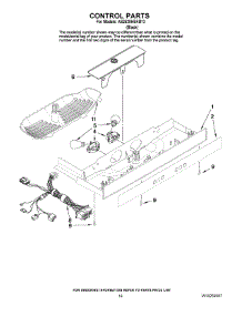 10 - Control Parts parts for Maytag Refrigerator AS2628HEKB13 from AppliancePartsPros.com